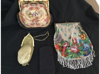 Antique  And Vintage Beaded Purses