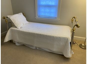 Charles P. Rogers Brass Trundle Twin Bed