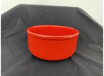 Waechtersbach Pottery Red Bowl  Made In West Germany