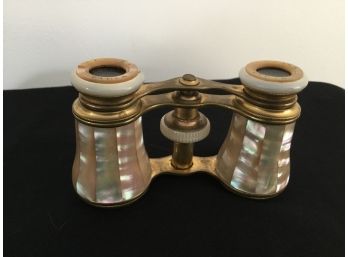 Mother Of Pearl Opera Glasses Made In France