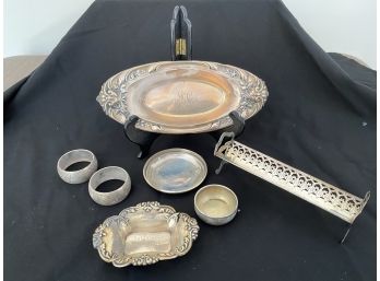 Collection Of Sterling Silver Seven Pieces