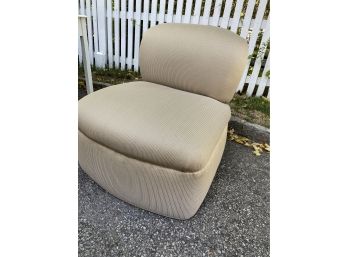 Upholstered Slipper Chair