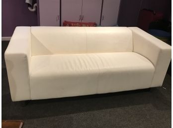 Nice Looking IKEA Faux Leather Couch