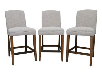 Madison Park Counter Stools Set Of 3 (retailed $399 Each)