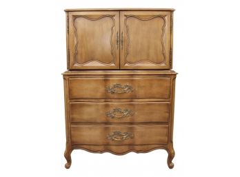 Antique Ruder New York French Provincial Chest On Chest Dresser