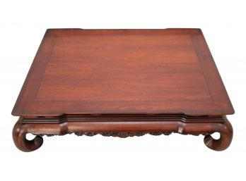 Ralph Lauren Henredon Ming Style Hand Carved Low Coffee Table (retailed $6700)