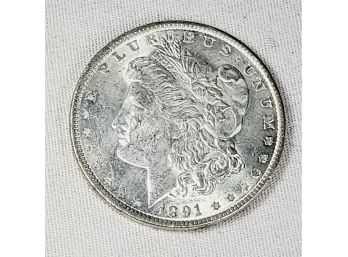 1891 Morgan Dollar Uncirculated Great Coin