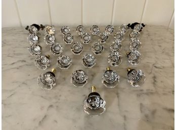 31 Glass Cabinet Knobs By OMNIA Industries