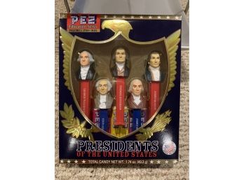 PEZ Education Series: Presidents Of The United States, Vol 1: 1789-1825 - New In Sealed Box