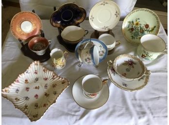 Collection Of China Tea Cup And Saucers