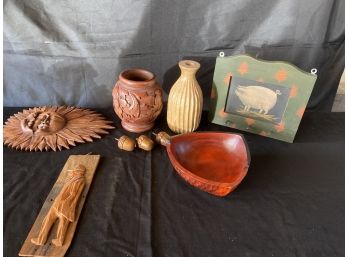 Lot Of Wood Items