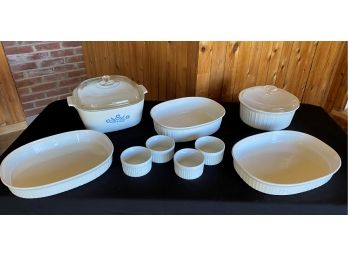 7 Pieces Of Corning Ware