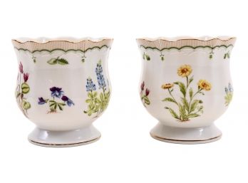Pair Of Victorian Garden From The Private Collection Of Georges Briard Planter Pots