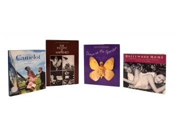 Four Coffee Table Books - First Edition Portrait Of Camelot, Hollywood Moms, Anne Geddes And More