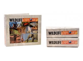 Set Of Three Wildlife Explorer Binder Books - Groups 1 - 8