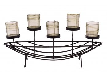 Five Candle Table Decor