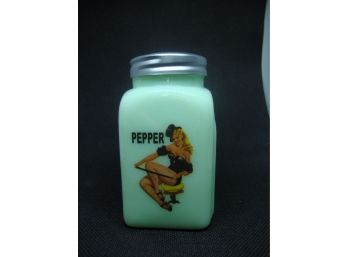 Jadeite Pepper Shaker