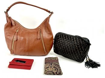 Assorted Pocketbooks And Accessories