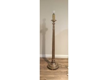Vintage Gold Gilded Floor Standing Lamp
