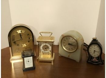 Howard Miller, Seth Thomas Marble Clocks, Lot Of Clocks