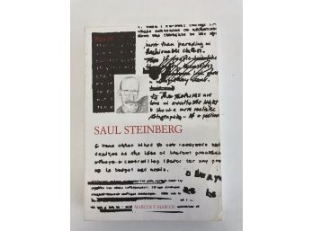 Saul Steinberg By Marco Belpoliti And Gianluigi Ricuperati, Italian Biography