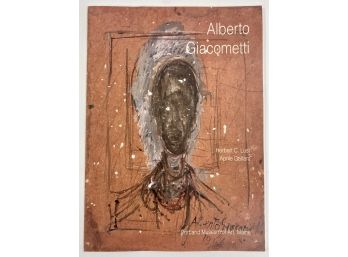 Signed Book - Alberto Giacometti By Henry Lust