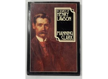 Signed- 'In Search Of Henry Lawson'  By Manning Clark