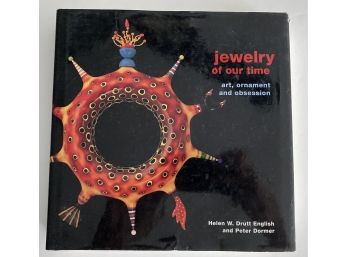 Signed Book - 'Jewelry Of Our Time'  By Helen Drutt English  352 Pgs