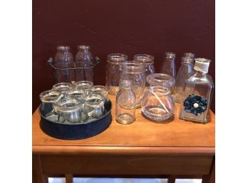 Decorative Glass Bottle Lot