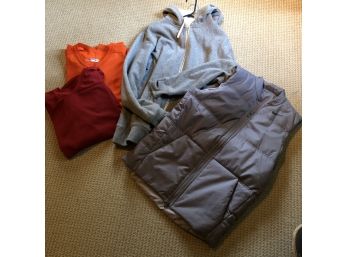 Men's Athletic Clothing Lot With Nike Vest