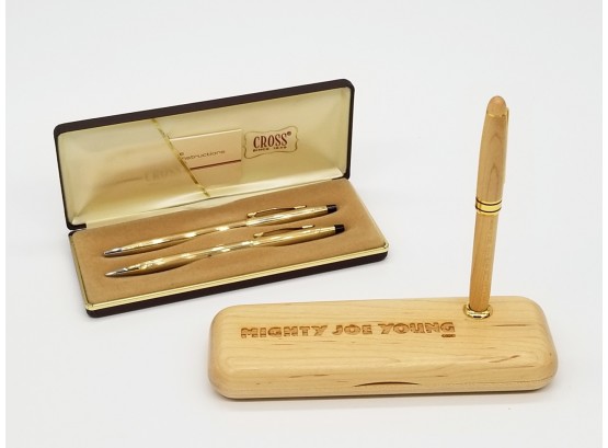 Cross  10k Gold Filled Pen And Pencil Set And More