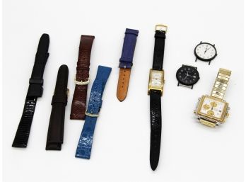 Watches By Seiko, Avalon, And Tourneau Including Alternate Bands