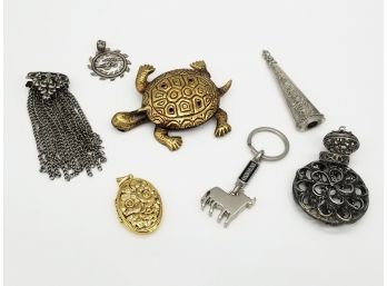 Costume Pendants, At Least One Is Sterling