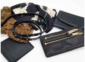 An Assortment Of Ladies' Wallets And Accessories