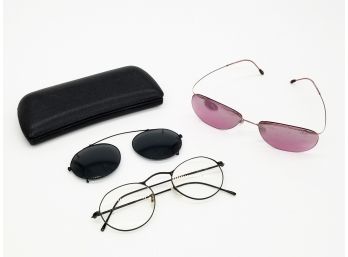 Oliver Peoples And Silhouette Glasses