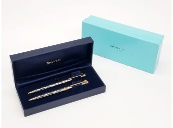 Tiffany Gift Set Pen And Pencil - NIB