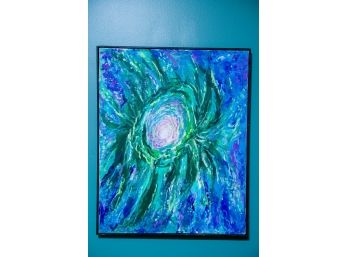 A Series Of Eight Framed Abstracts “Dreams”
