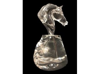 Swarovski Crystal Horse Bust
