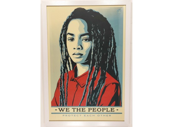 Shepard Fairey - We The People Protect Each Other - Offset Litho