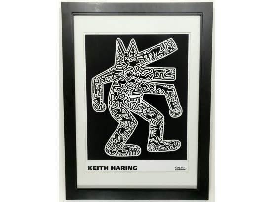 Keith Haring - Walking Dog - Offset Litho