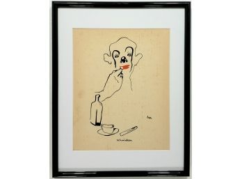 Toon Herman - Clown Illustration - Offset Litho