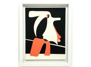 Joan Miro - Red Pochoir “Cahiers D’art” No. 1-4 - Serigraph