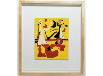 Joan Miro - D’Ací I D’Allà - Serigraph From Original Pochior