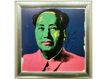 Andy Warhol - Mao - Offset Lithograph - Museum Glass