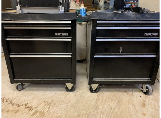 Two Craftsman Tool Chests