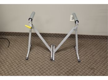 Pair Of Rolling Saw Stands