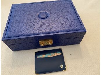 Rolex Leather Jewelry Presentation Box