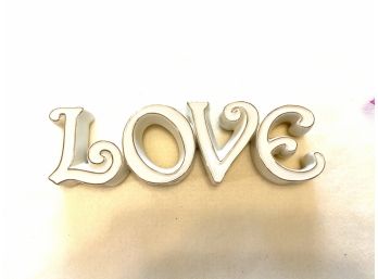 Lenox Expressions 'LOVE' Sculpture