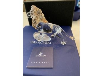 Swarovski Crystal Mufasa Figure
