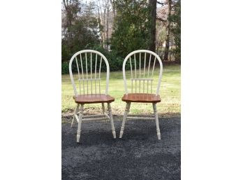 Two Windsor Back Chairs